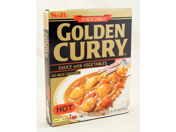 S&B Golden Curry Hot Ready-made Sauce