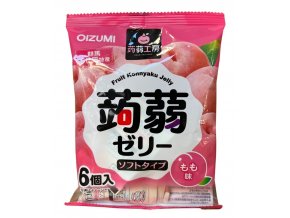 Oizumi Konnyaku Jelly Peach 6p