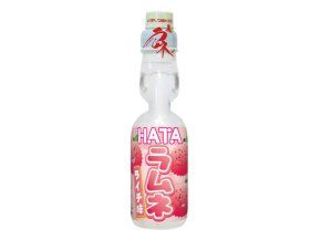 hatakosen ramune 200ml lychee ramune soda