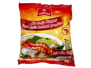 Vifon Thai Style Instant Noodles Shrimp Flavour 70g - 2+1 zdarma