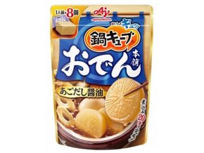 Ajinomoto Nabe Cube Hot Pot Soup Base Flying Fish Stock Soy Sause 8p