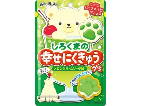 senjyakuame happy nikukyu melon cream soda gummy 32g