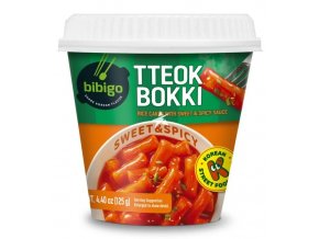 Bibigo Tteokbokki CUP - Rice Cake With Sweet & Spicy Sauce 125g