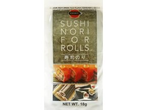 j basket sushi nori roasted seaweed half cut 18g