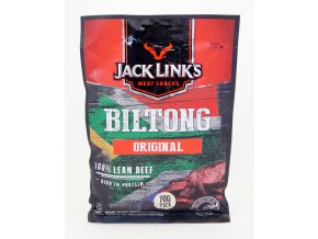 Jack Link's Beef Jerky Original Biltong 25 g - prošlé datum minimální trvanlivosti