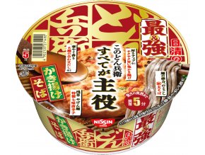 Nissin Donbei Instant Cup Strongest Kakiage Soba 101g
