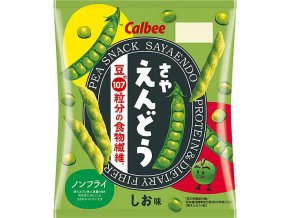 Calbee Sayaendo Pea Snack Shio Salty Flavour 61g