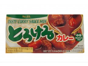 S&B Torokeru Curry Medium Hot 200g