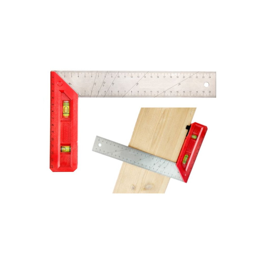 ÚHLOVÁ LIŠTA S VODOVÁHO 200-603 mm KD10725