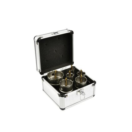 68484 sada karet do kovu s titanovym vrtakem 6 ks 22 65 mm 12