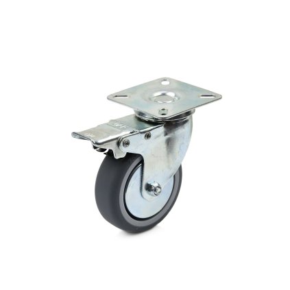 64326 otocne kolecko s brzdou 75 mm pp tpr 100