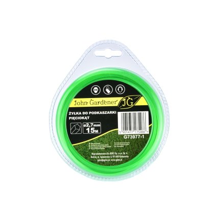 72918 vlasec pro vyzinacku petiuhelnik 2 7 mm x 15 m 10 80