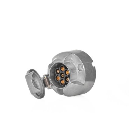 74205 zasuvka pro prives 7pin 12v hlinik 100