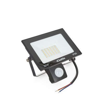 60819 led svetlomet 30 w s pohybovym senzorem neutralni bila barva 4500 k 40