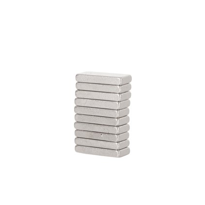 63117 neodymovy plochy magnet 10x4x1 5 mm 10