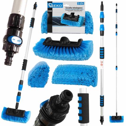 71694 teleskopicka kartac na cisteni fotovoltaickych panelu 2 4 9 m 6