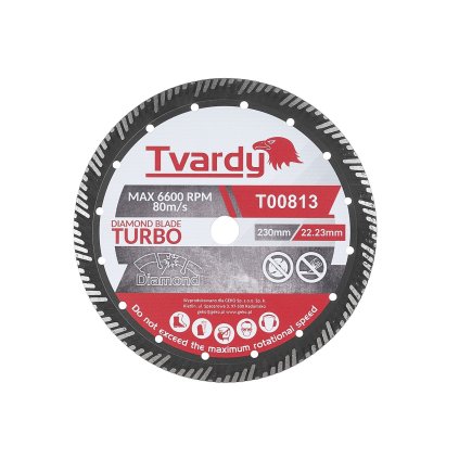 56241 diamantovy kotouc turbo 230x15x22 23 mm profi 25