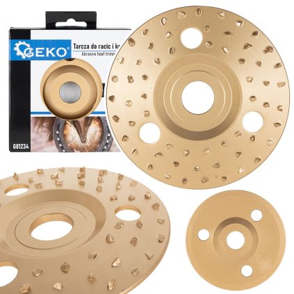 59967 kotouc na korekci kopyt a paznehtu 125 mm stredne zrnity 50