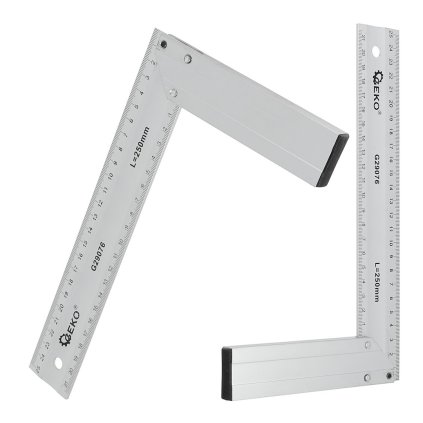 70467 stavebni truhlarsky uhelnik 250 mm alu 60