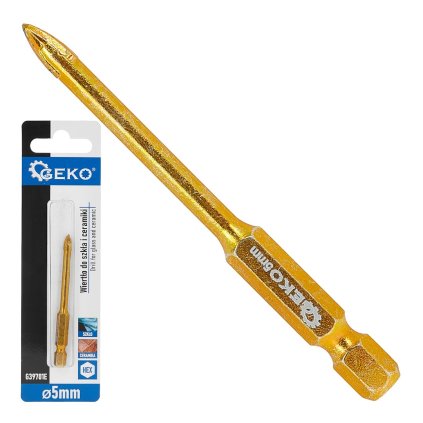 73446 vrtak do skla a keramiky hex 5 mm 500