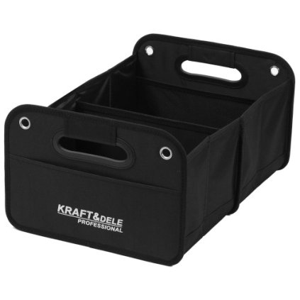 Auto organizér KRAFT&DELE 48 × 33 × 23 cm, skládací s pevnými rukojeťmi KD11882