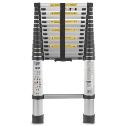 71769 teleskopicky hlinikovy zebrik 4 4 m 150 kg 1