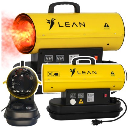 Průmyslový Olejový Ohřívač 30kW s LCD Termostatem a Nerezovou Konstrukcí