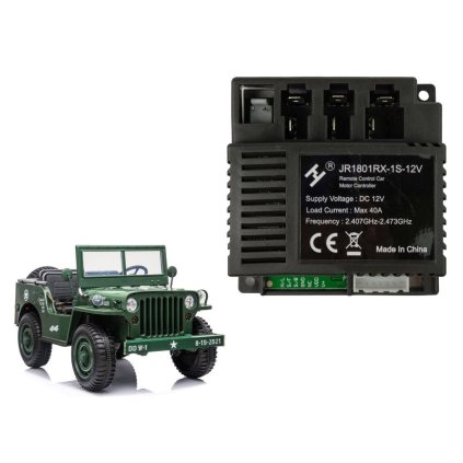 Řídicí modul JR1801RX-1S-12V pro vozidlo JH101, kompatibilní s XMX607