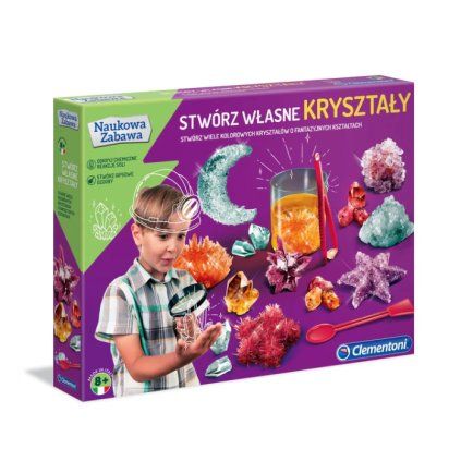 Experimentální Sada "Tvořte Krystaly"