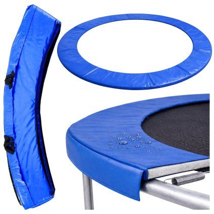 Kryt pružin trampolíny LEAN SPRING PAD 8FT (244–252 cm), modrý, 10 mm pěna