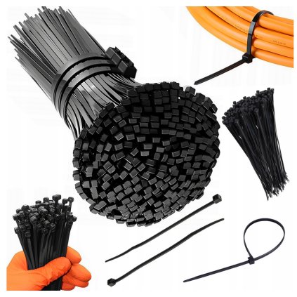 Screenshot 2025 05 08 at 13 08 47 MOCNE OPASKI ZACISKOWE KABLOWE TRYTKI CZARNE TAŚMA 2 5x100 100SZT 5900378925439 za 3.38PLN z Zawiercie Allegro (17292924373)