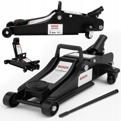 PODNOSNIK SAMOCHODOWY NISKOPROFILOWY LEWAREK ZABA 3T 80 385 mm MOCNY PRO [1361] 1200