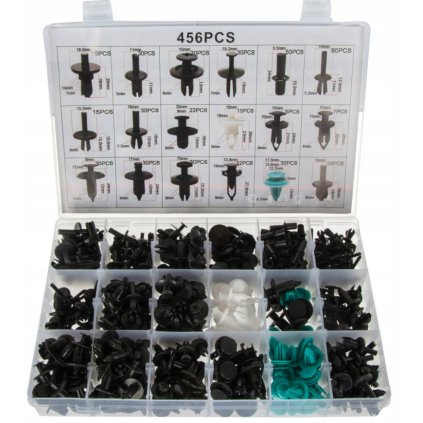 Screenshot 2025 08 21 at 11 43 35 Zestaw spinek i kołków samochodowych Geko G02928 456 szt. 5901477163715 za 34.50PLN z Oleśnica Allegro (17178912664)