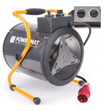 Screenshot 2025 09 09 at 14 52 35 Nagrzewnica elektryczna Powermat 6 kW (5904067440173) • Cena Opinie • Nagrzewnice 17819997630 • Allegro