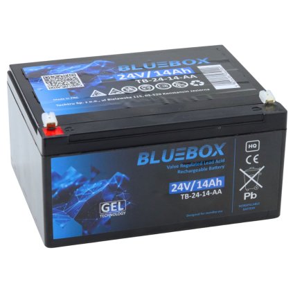 Akumulátor BLUEBOX Gelový VRLA AGM 24V14Ah pro Dětská Elektrická Vozítka