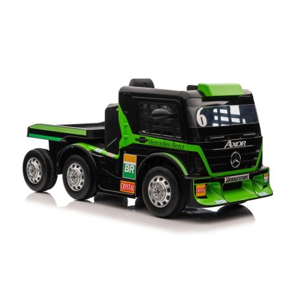 Auto Na Akumulátor Mercedes + Přívěs XMX622B Zelený LCD