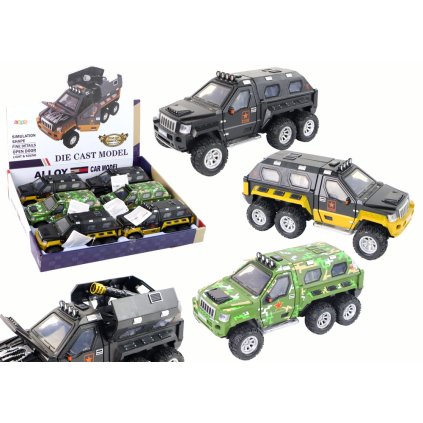 Automobil s Kanónem Uvnitř Zvuk Světla 3 Barvy