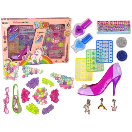 Barevná Sada na Nehty a Šperky