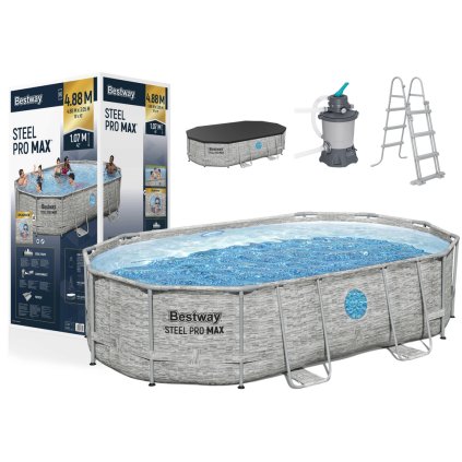 Bazén s konstrukcí 427 x 250 x 100 cm Bestway 56946