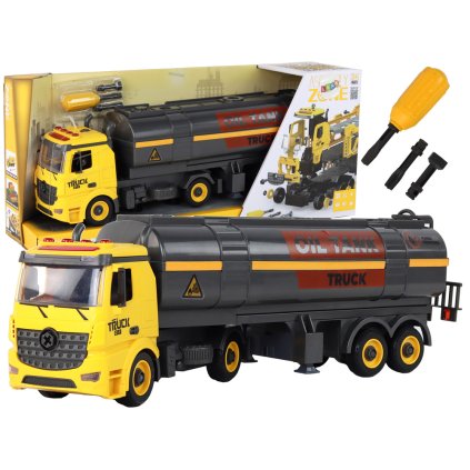 Cisterna DIY ke Šroubování a Rozšroubování Žlutá Světla Zvuk