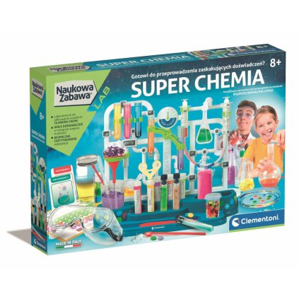 Clementoni Vědecká hra. Super chemie 50805