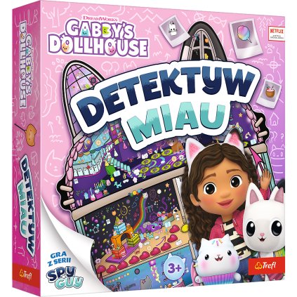 Detektiv Mňauk - Desková hra pro rodiny od Trefl 02695