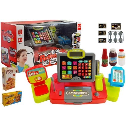 Dětská pokladna Černo-Červená
