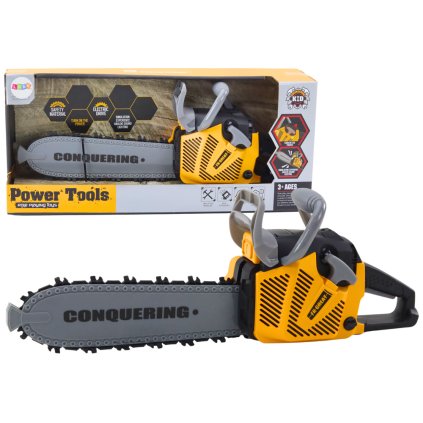 Dětská Řetězová Pila Gumený Nůž Světla Zvuky