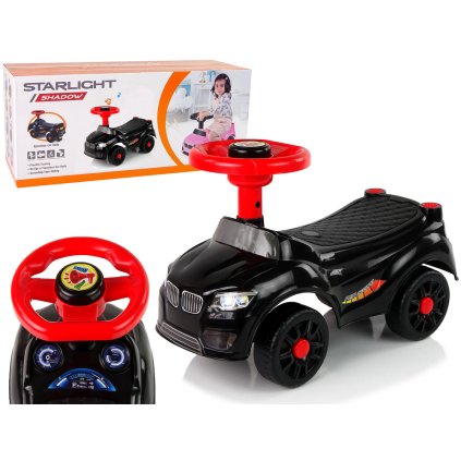 Dětské Odrážedlo QX-3399-2 Klakson Černý