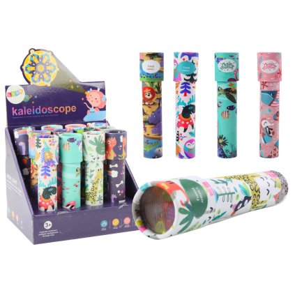 Dětský Kaleidoskop Vzory Barvy Korálky