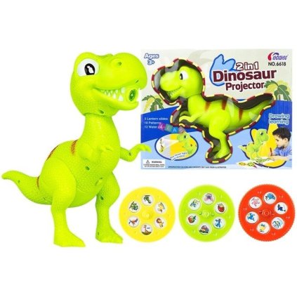 Dětský projektor Dino na malování a noční lampička 2v1