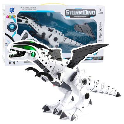Dětský Robotický Dinozář: Futuristický Společník s Pohybem, Zvukem a Světlem