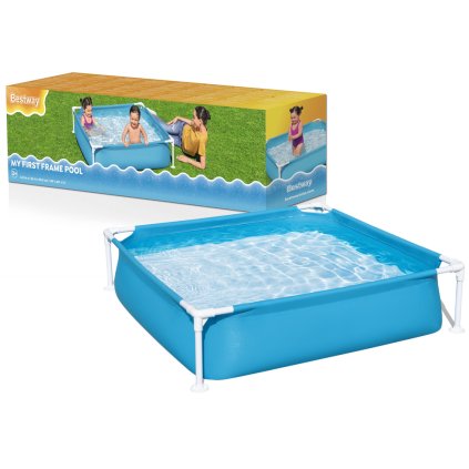 Dětský Zahradní Rámový Bazén 122 cm x 122 cm x 30 cm Bestway 56217