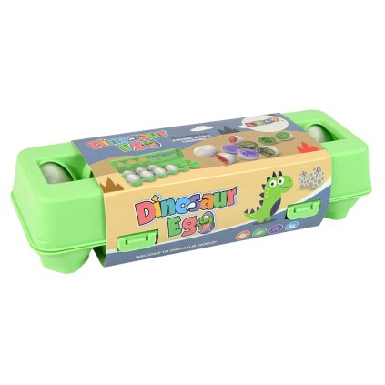 Dinosauří Vajíčka Vzdělávací Sorter 12 Vajíček Puzzle Tvary
